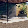 vidaXL Set Divani da Giardino 7 pz con Cuscini Antracite Legno di Pino