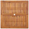 vidaXL Set da Pranzo per Giardino 5 pz in Legno Massello di Acacia