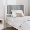 vidaXL Testiera Altro Bianco 80 cm Legno di pino massello
