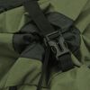 vidaXL Zaino da Trekking Verde Militare 100 L in Tessuto Oxford