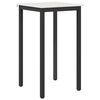 vidaXL Tavolo da bar Bianco 60 x 60 x 105 cm Pino massello