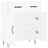 vidaXL Credenza Bianca 69,5x34x90 cm in Legno Multistrato