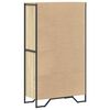 vidaXL Credenza Rovere Sonoma 79,5x35,5x137,5 cm in Legno Multistrato