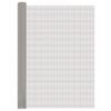 vidaXL Rete per schermatura 120 x 200 cm 8 Mesh Argento