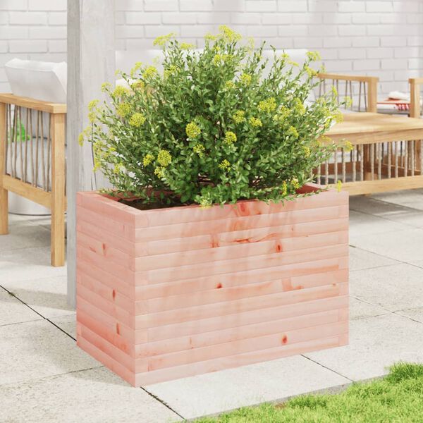 vidaXL Fioriera da Giardino 70x40x45,5 cm in Legno Massello di Douglas