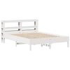 vidaXL Letto senza Materasso Bianco 150x200 cm Legno Massello di Pino