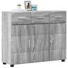 vidaXL Credenza Grigio Sonoma 88,5 x 30,5 x 73 cm Legno multistrato