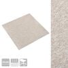 vidaXL Quadrotte di Moquette 20 pz 5 m&sup2; 50x50 cm Beige Chiaro