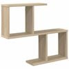 vidaXL Scaffale da parete Rovere Sonoma 60 x 12 x 50,5 cm