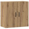 vidaXL Armadietto a Muro Rovere Artigianale 60x31x60 cm in Truciolato