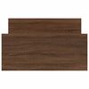 vidaXL Giroletto senza Materasso Rovere Marrone 90x190cm in Truciolato