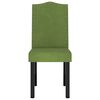 vidaXL Sedie da Pranzo 2 pz Verde Chiaro in Velluto