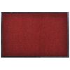 vidaXL Zerbino Rosso 90 x 150 cm in PVC