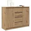 vidaXL Credenza con Cassetti Rovere Artigianale 100,5x35x76 cm