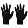 vidaXL Guanti da Lavoro 24 pz Nero 9 / l Poliestere