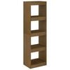 vidaXL Libreria/Divisorio Ambra 40x30x135,5 cm in Massello di Pino