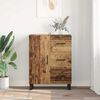vidaXL Credenza con cassetto Legno vecchio 69,5 x 34 x 90 cm