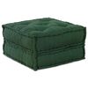 vidaXL Divano Componibile Verde 70x70x36 in Tessuto