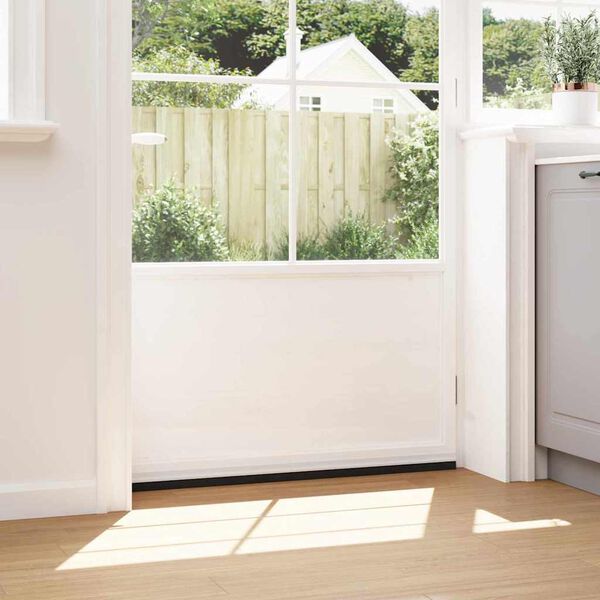 vidaXL Spazzole per porte autoadesive 2 pcs Bianco 100 cm