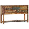 vidaXL Credenza 120x30x75 cm Legno Massello di Recupero