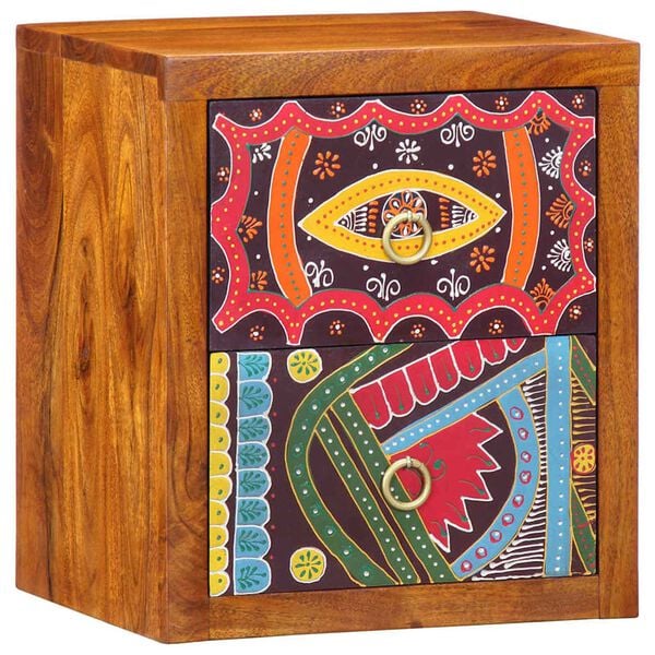 vidaXL Armadio da Notte con cassetto Marrone 35 x 30 x 40 cm