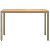 vidaXL Set da Pranzo da Giardino 3 pz con Cuscini in Polyrattan Beige