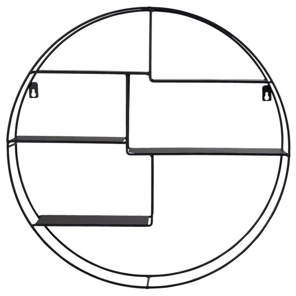 House Nordic Mensola Sophie in Acciaio Nero