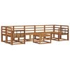 vidaXL Set di divani da esterno 8 pcs Naturale