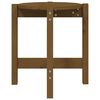 vidaXL Tavolino da Salotto Ambra Ø 42,5x45cm in Legno Massello di Pino