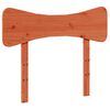 vidaXL Testiera Marrone Cera 75 cm in Legno Massello di Pino