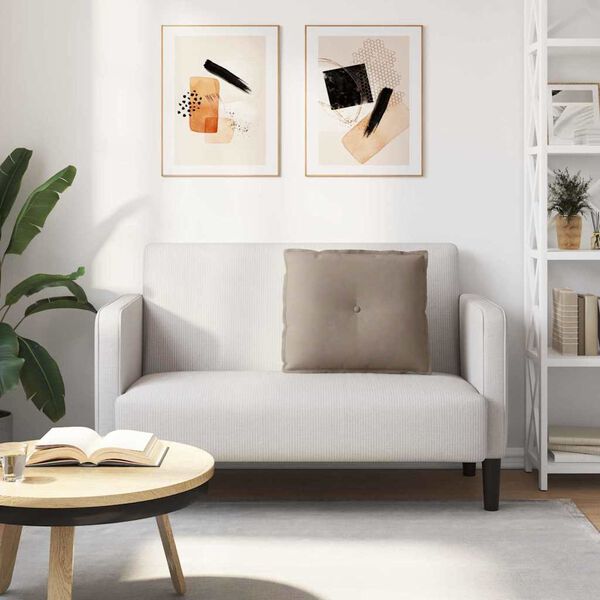 vidaXL Cuscino per Schiena Talpa 60 x 50 cm Tessuto in Microfibra