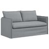 vidaXL Set di divani 2 pcs Grigio Chiaro 156 x 82 x 85 cm Tessuto