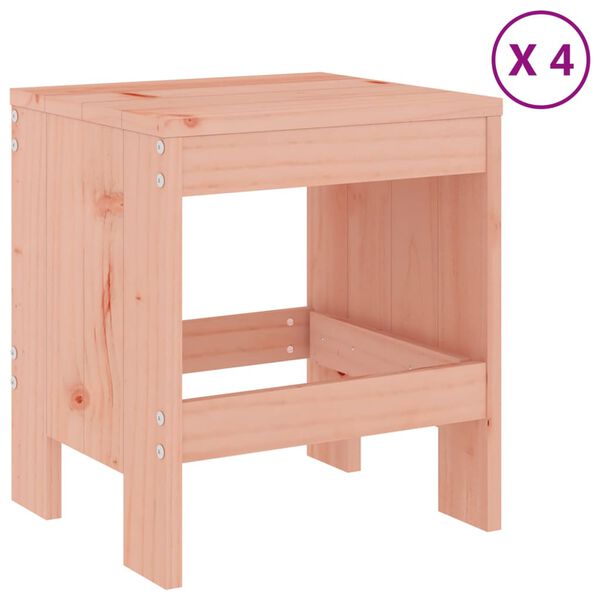 vidaXL Set da Pranzo per Giardino 5 pz in Legno Massello di Douglas