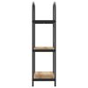 vidaXL Libreria Rovere artigianale 60 x 30 x 109 cm Legno multistrato