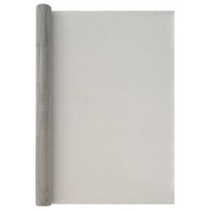 vidaXL Rete per schermatura 100 x 2000 cm 30 Mesh Argento