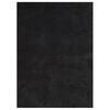 vidaXL Tappeto a Pelo Corto HUARTE Morbido e Lavabile Nero 160x230cm