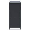 vidaXL Rastrelliera per Legna da Ardere Antracite 69,5x35x81 cm