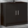 vidaXL Mobile Lavabo Nero 63x29x55 cm in Truciolato