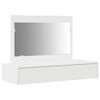 vidaXL Tavolo da Trucco Bianco 100 x 40 x 70 cm Legno ingegnerizzato