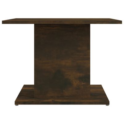 vidaXL Tavolino da Salotto Rovere Fumo 55,5x55,5x40 cm in Truciolato