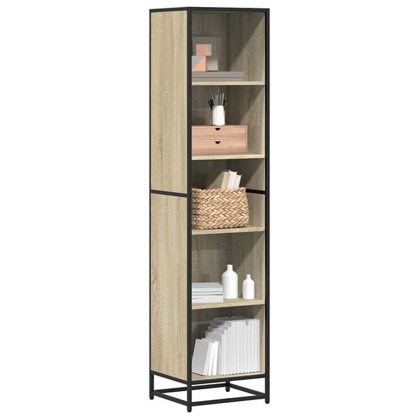 vidaXL Libreria Rovere Sonoma 40x35x170,5 cm in Legno Multistrato