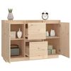 vidaXL Credenza 111x34x75 cm in Legno Massello di Pino