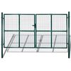 vidaXL Cancello da Giardino in Rete per Recinzione, Porta, Griglia da Parete 300x200 cm