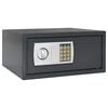 vidaXL Cassetta di sicurezza digitale Grigio scuro 42 x 37 x 20 cm