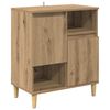 vidaXL Credenza rovere artigianale 35 x 60 x 70 cm