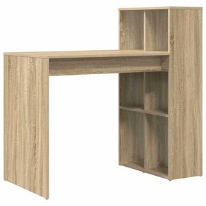 vidaXL Scrivania Rovere Sonoma Legno ingegnerizzato
