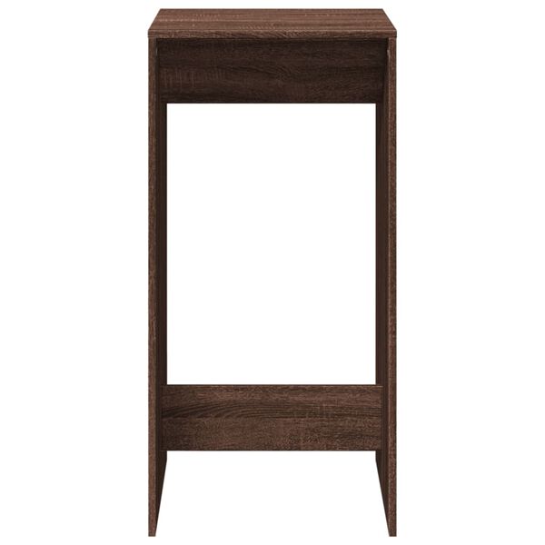vidaXL Tavolo da Bar Rovere Marrone 51x50x103,5 cm in Truciolato