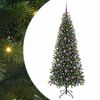 vidaXL Albero di Natale artificiale con 300 LED Verde 180 cm PE e PVC