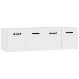 vidaXL Mobili Parete 2 pz Bianco 80x35x36,5 cm in Legno Multistrato