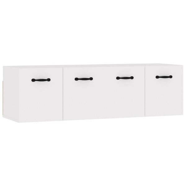 vidaXL Mobili Parete 2 pz Bianco 80x35x36,5 cm in Legno Multistrato